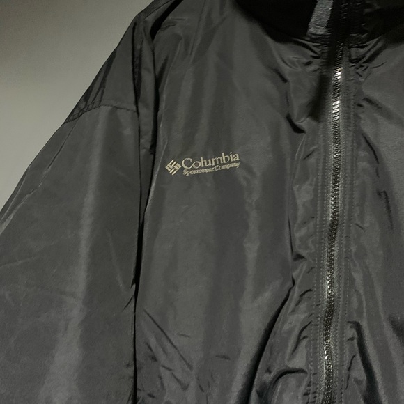 Columbia Squall Jacket Mens Large Black SKI - Picture 2 of 6